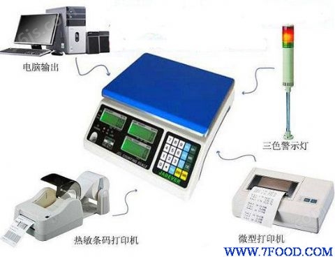 江苏30公斤滚筒电子秤厂家定制超载报警数据传输电子桌秤